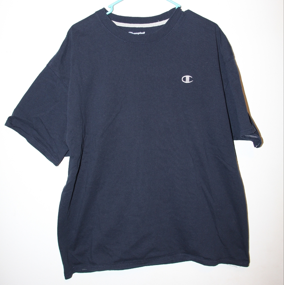 Men's Navy Champion Tee